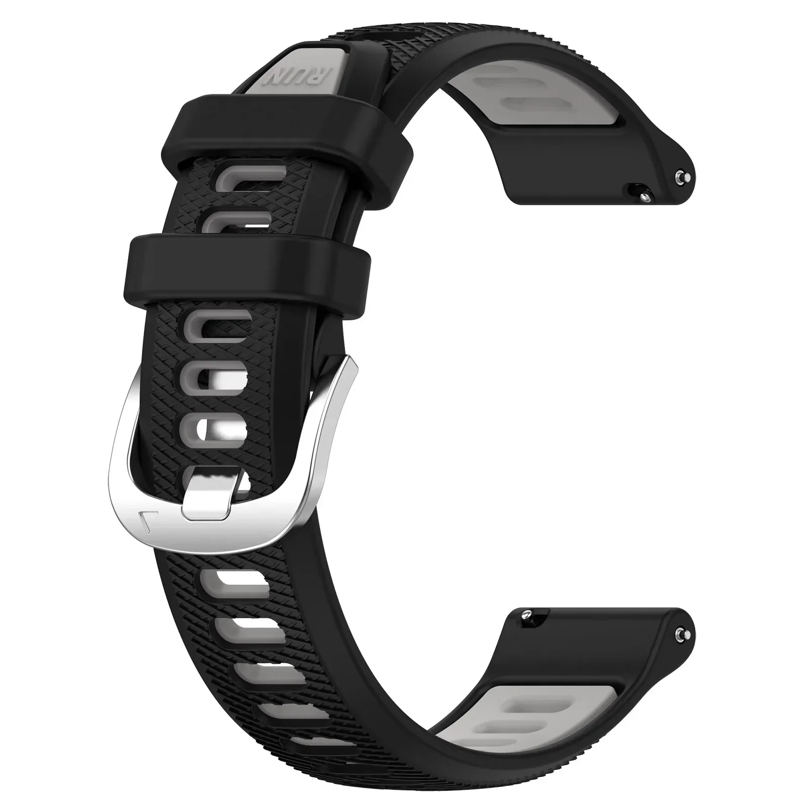 Versatile 18mm Silicone Watch Band in Vibrant Colors