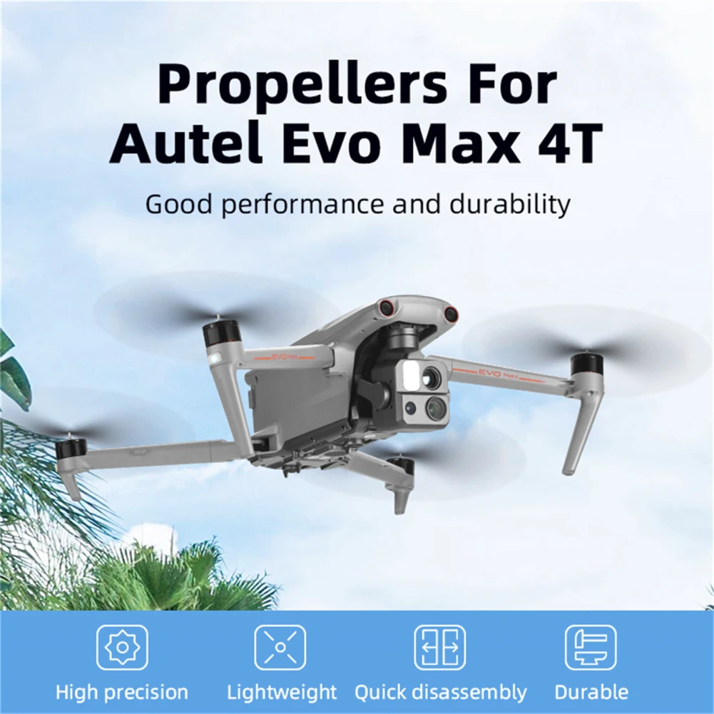 2 пары, складные пропеллеры для дрона Autel Evo Max 4T