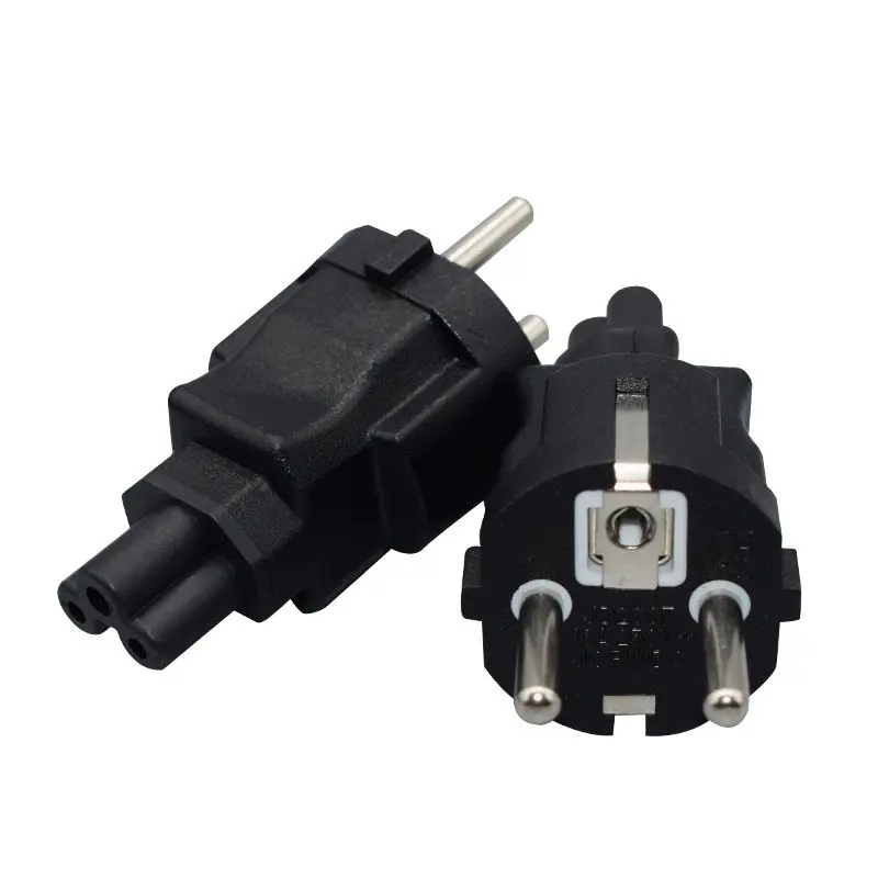 Plug Adapter AC Adapter Power Plug Connector 1pcs IEC320 C13 C5 C7 to AU UK EU US Convert Connector European Australia America 5-15R to C14 C5 C7 C13 Adapter Socket Plug