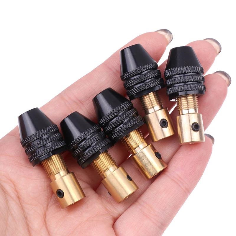 0.3-3.4mm Universal Small Electronic Drill Bit Collet Mini Chuck Tool Fixture Clamp Multifunction Micro Electric Drill Chuck 1PC