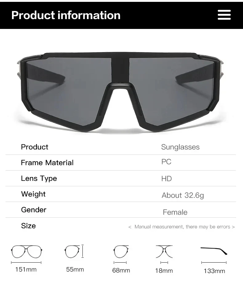 Luxury Vintage Designer Outdoor Sport Sunglasses - Unisex Punk Windproof Shades