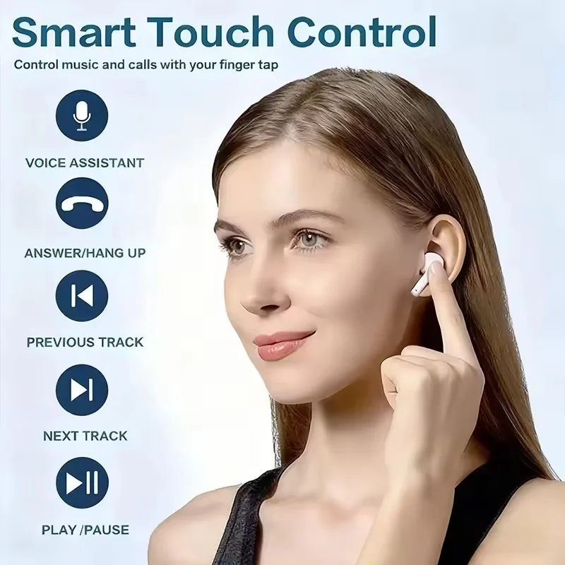 Goditi un nuovissimo auricolare Bluetooth per musica, auricolare per giochi sportivi, auricolare wireless per smartphone. - immagine 4