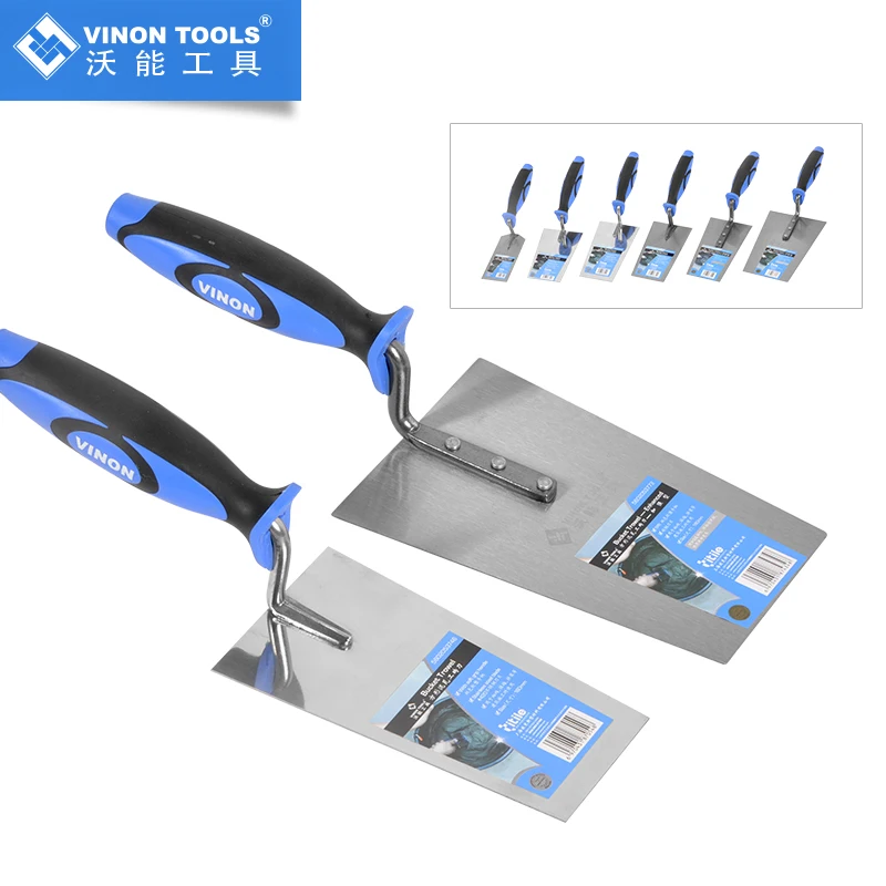 Putty knife scraper drywall spatula wall scraper paint scraper Vinon Putty Knife 1pcs Scraper Blade Scraper Shovel stainless steel plastic handle wall plastering knife hand tool