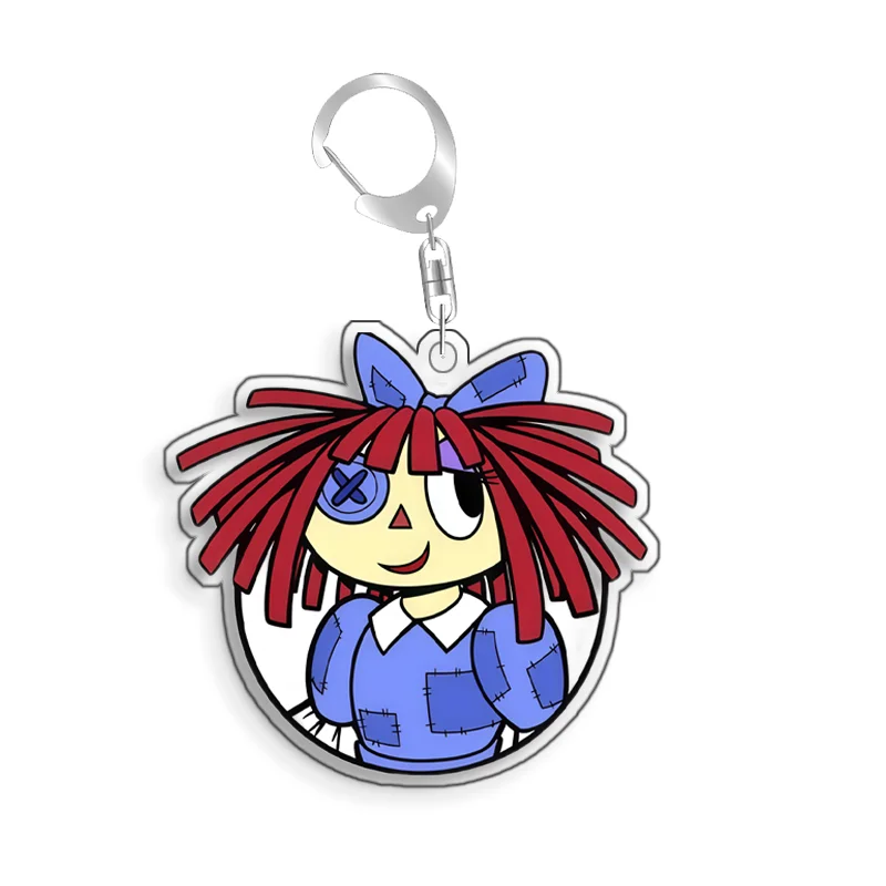 The Amazing Digital Circus Keyring Cartoon Anime Acrylic Pendant_voghion.com