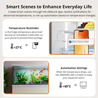SONOFF SNZB-02LD IP65 Zigbee LCD Smart Thermometer With Probe Detect Pool Bathtub Fridge Freezer Liquid Temperature Measurement - Image 5