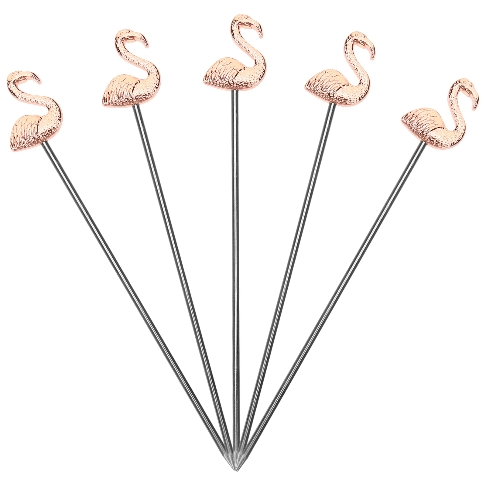 

5pcs Food Pick Sandwich Toothpick Cocktail Stirrer Stirring Rod Stick