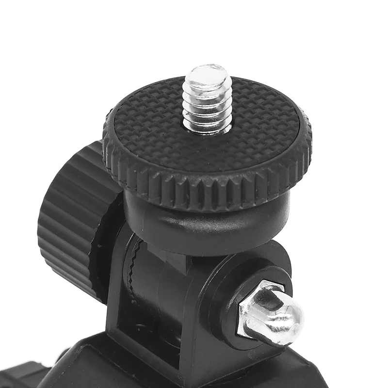 Quick Release Screw Clamp Bracket Bike Handlebar Mount 1/4 Tripod For Camera DV