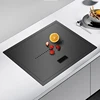 New Nanometer Hidden Bar kitchen Sink SUS 304 Stainless Steel Flip Cover Hidden Handmade Bar kitchen Sinks With Cup Rinser 1