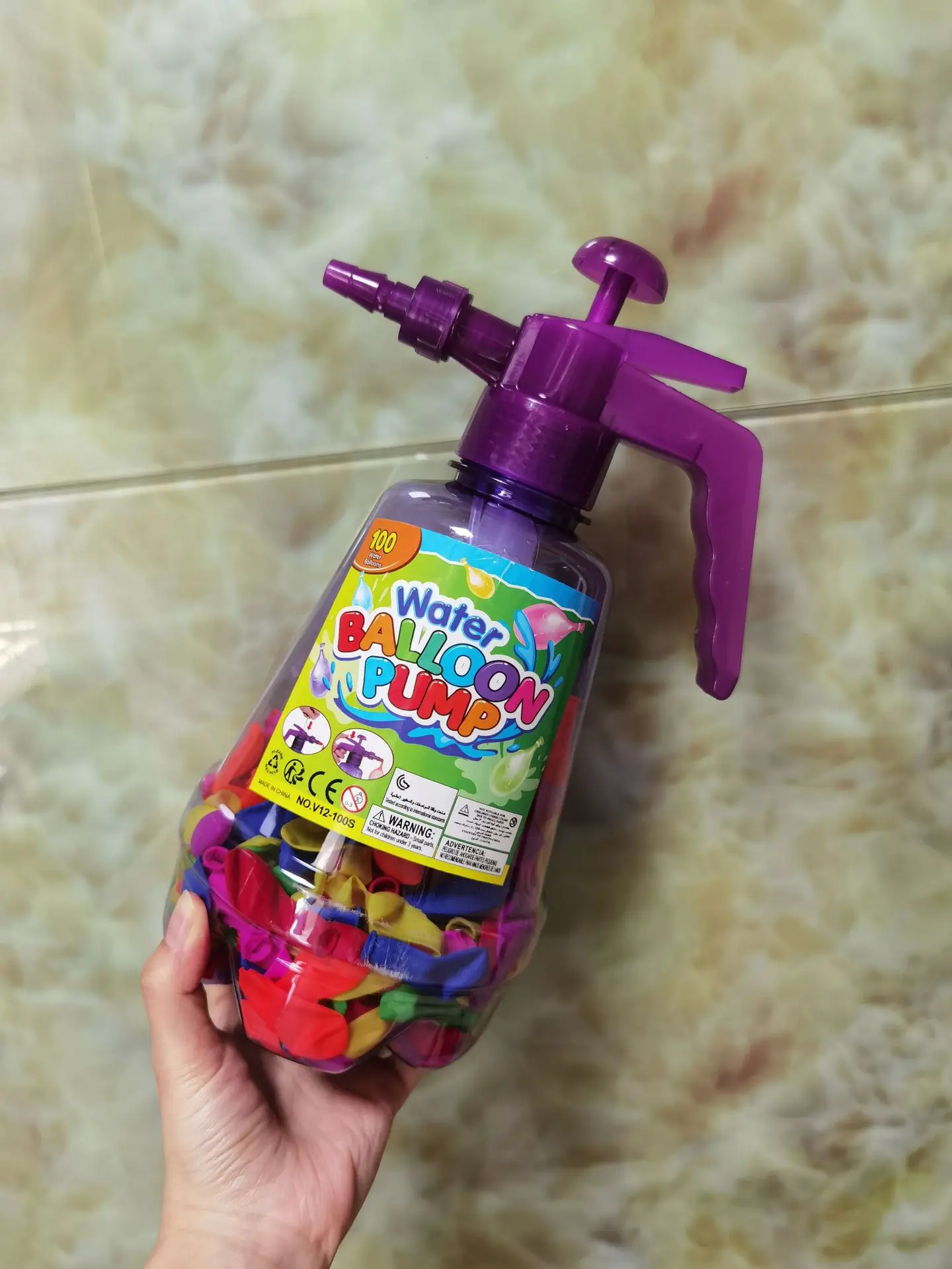 ערכת מים מים להילחם קל לשימוש מתנפחים בלון מגיע עם 100 בלוני מים עבור קיבולת גדולה חיצונית כיף