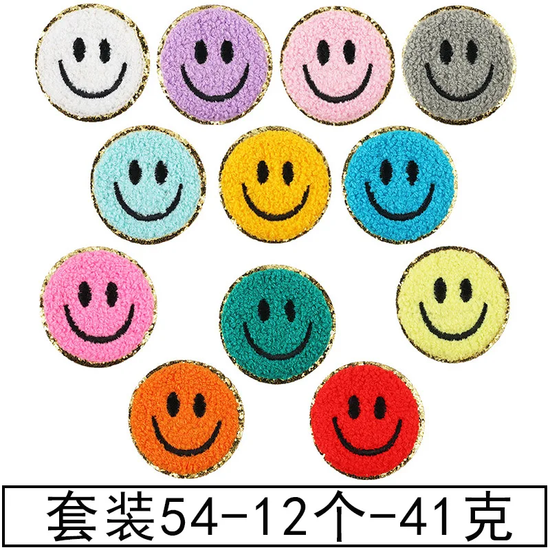 Cartoon Patch gestickt Eisen auf Patches für Kleidung Regenbogen Blume Schmetterling Nähen Aufkleber Kleidung Abzeichen DIY Jeans Handwerk – Detail 9