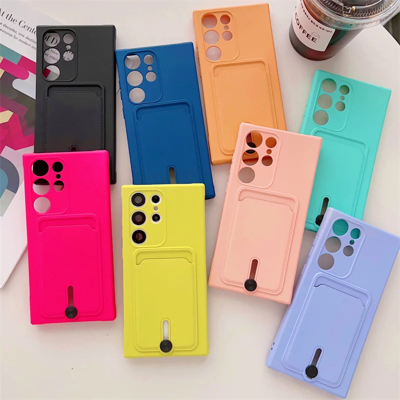 Multi-Device Card Pocket Candy Case - Soft Protective Cover