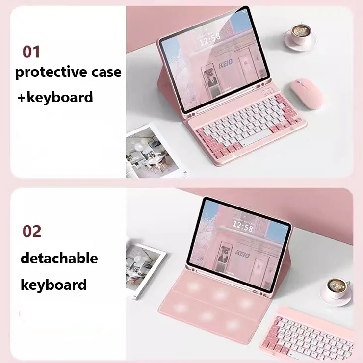 Detachable Magnetic Keyboard Case
