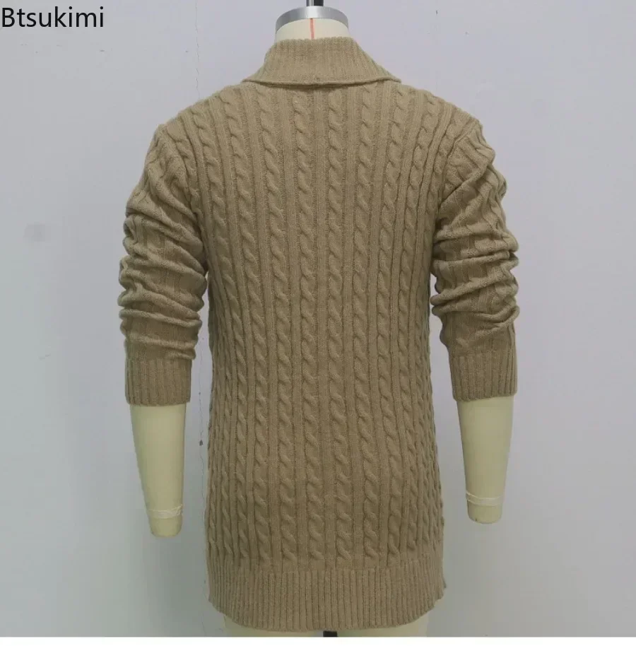 Men Knitting Cardigan Jacket Coats Spring Autumn Slim Fit Button Long Sleeve British Style Men Clothing knitted cardigan,knitted sweater coat,sweater coats,fleece cardigan