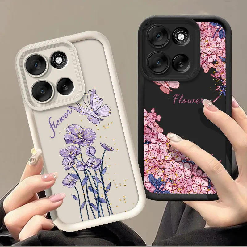 Fashion Flower Soft Silicone Shockproof Protective Case