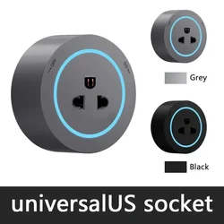Adjustable Power Rail with USB - C Ports - High - End Home Appliance Power Solution, 8000W Capacity - Universal US - Socket (BLACK)