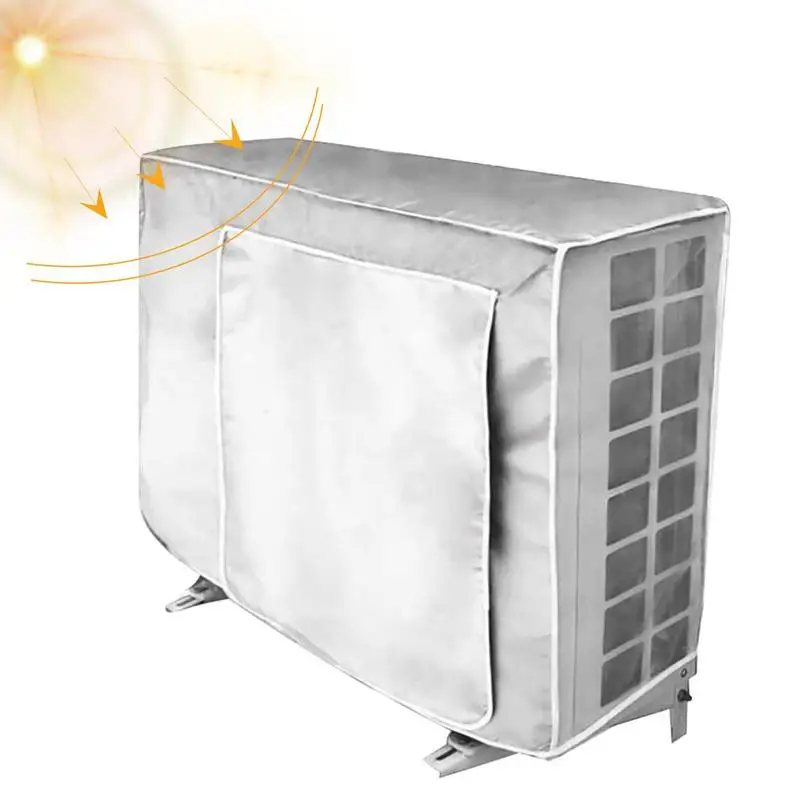 

AC Cover For Outside Unit Anti-UV Unit Cover For Window AC Air Conditioner Essentials Home Supplies For Snow Dust Rain Leaves