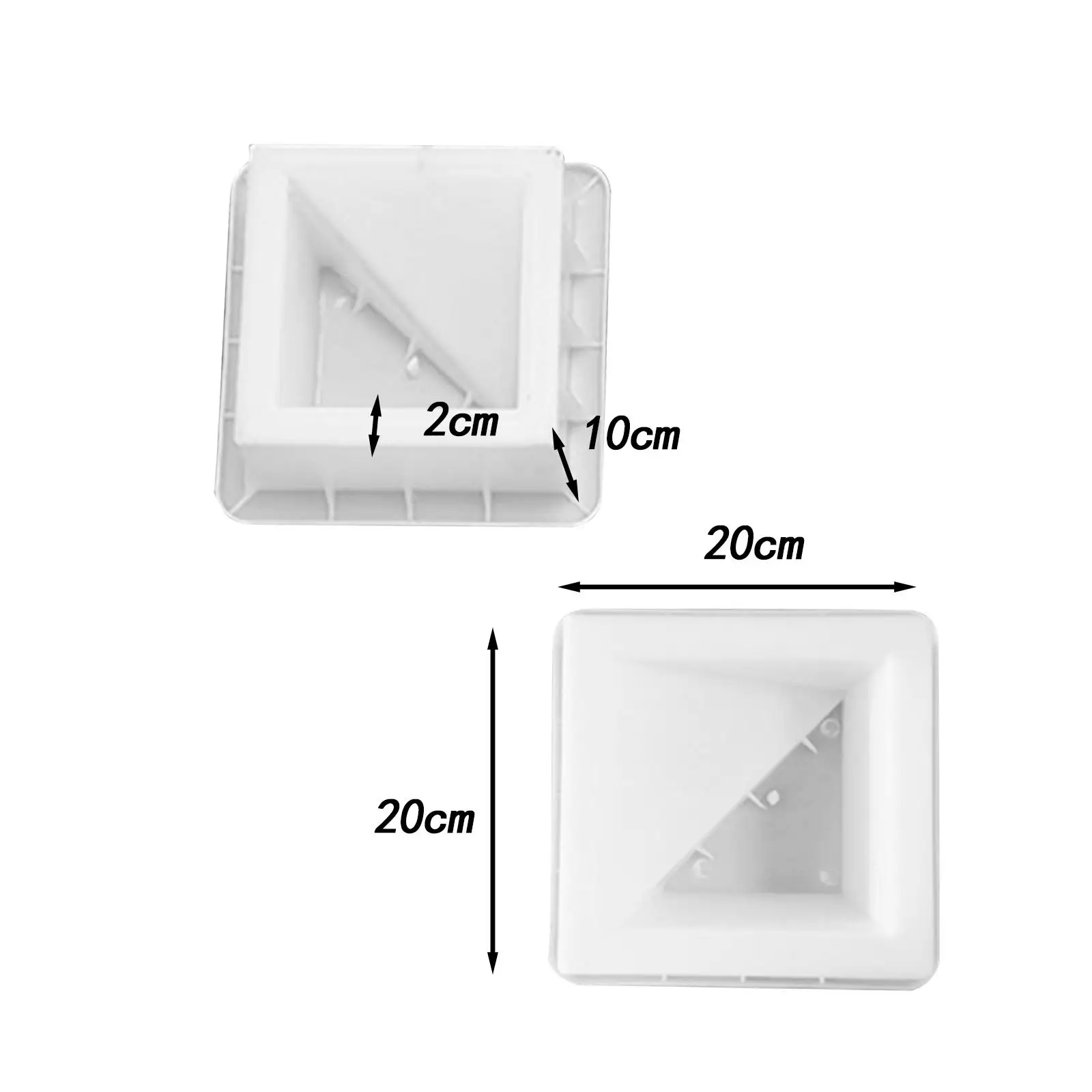 Brick Maker Template Garden Stone Template White Concrete Cement DIY Path Brick Maker Paving Stone