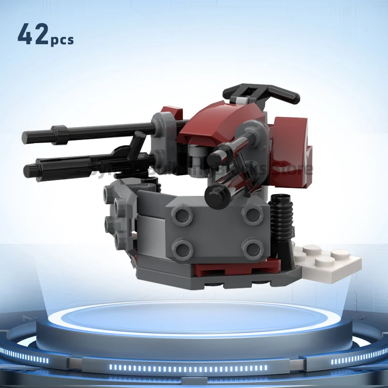 star movie Anti-vehicle Laser cannon blaster brick built Defence accessory set Gun weapons Designed for action play building block toys building block toy building block kits building block accessories