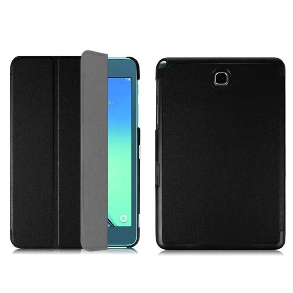Premium Tri-Folding Leather Stand Case with Auto Sleep
