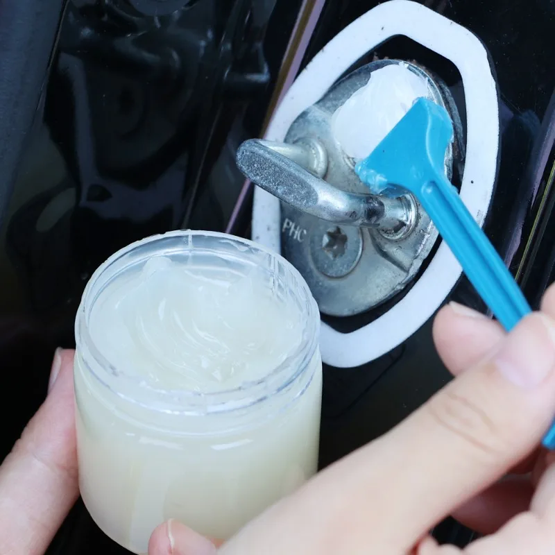 Car Lubricating Grease Set Lithium Track Abnormal Noise Antirust Oil White Mechanical Maintenance Gear Bearing Oil Grease Kit car lubricant grease lubricant