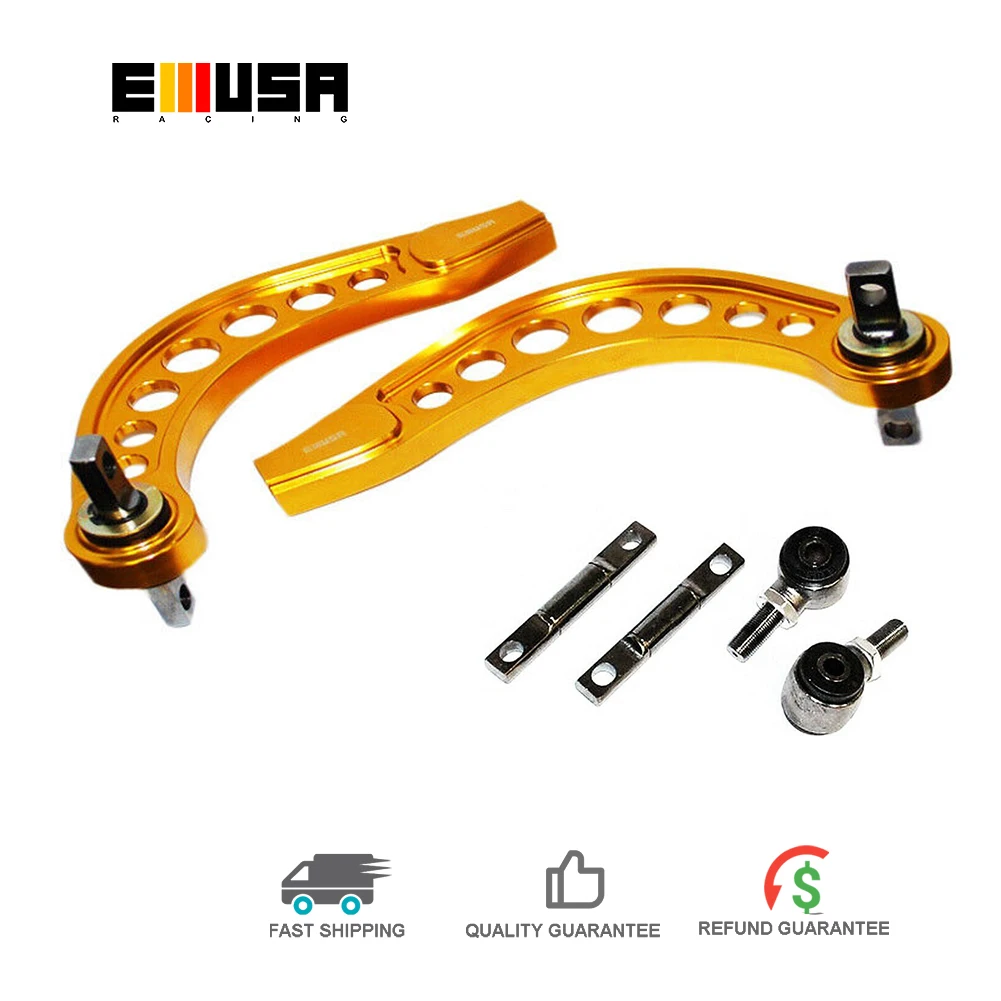 

Emusa 1 пара алюминиевых ручек заднего развала, подходит для 2006 2007 2008 2009 2010 2011 2012 2013 Honda Civic FG FA