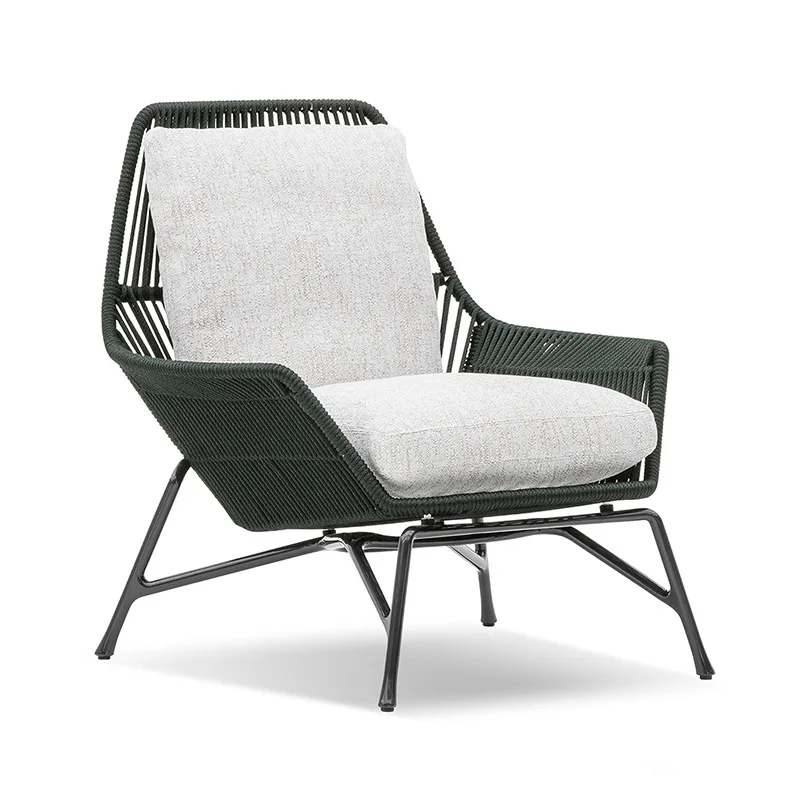 

Уличная мебель из искусственного ротанга, диван-стул для отдыха на открытом воздухе, балкон, садовый двор, патио, стол и стул с педалью для одного человека