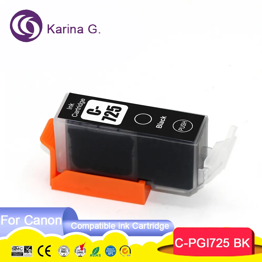 Compatible For  PGI725 CLI726 PGI 725 ink cartridge For  PIXMA IP4870 IP4970 IX6