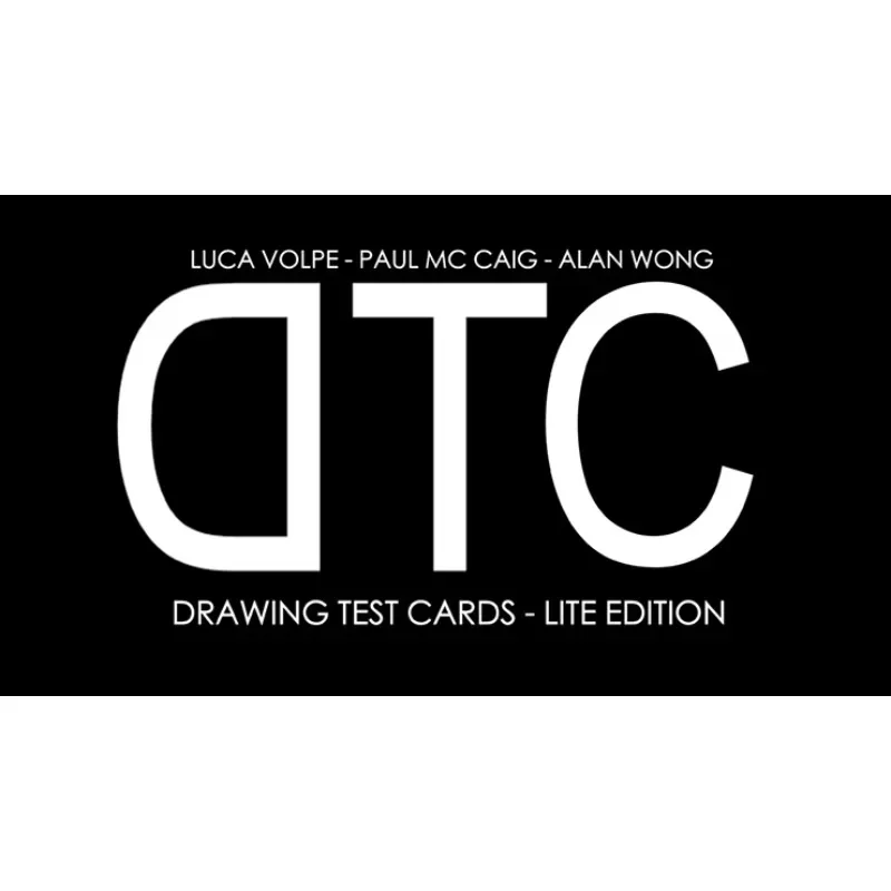 

The DTC Cards (Gimmicks and Online Instructions) by Luca Volpe Beginner Magician Mentalism Magic Tricks Close up Magic Props Fun
