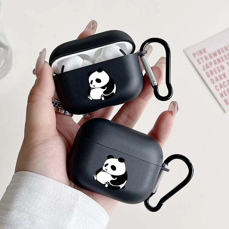 Panda AirPods Case Cover for AirPods Pro and Earphones