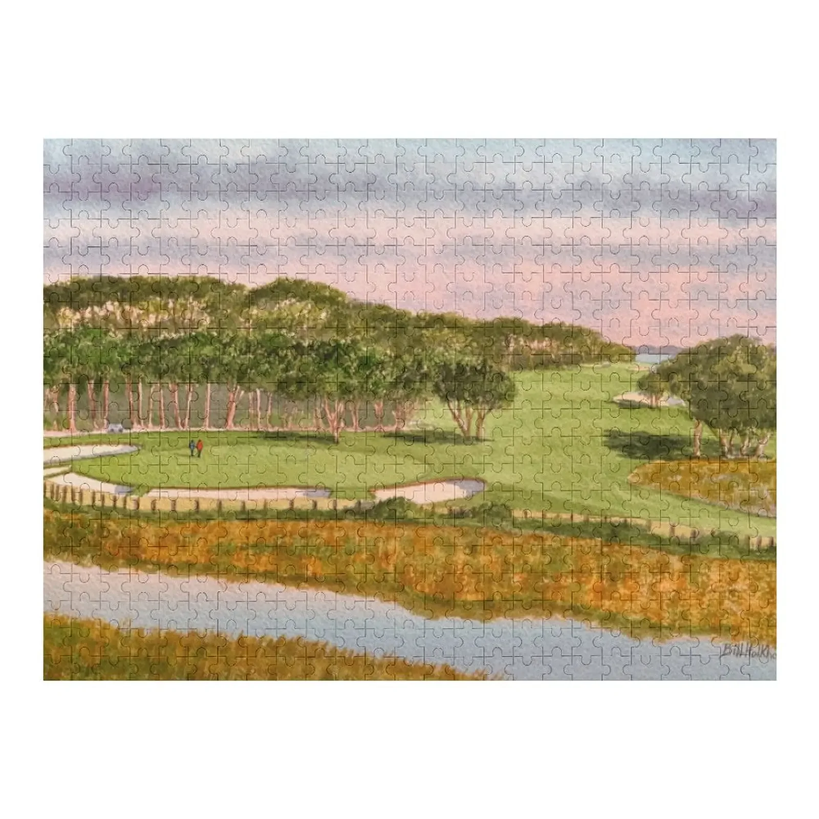 Tidewater Golf Course Myrtle Beach SC Jigsaw Puzzle Customized Photo Custom Puzzle