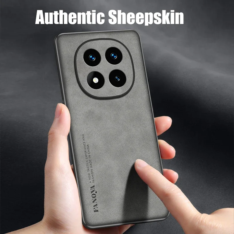 Luxury Business Leather Phone Case - Shockproof Protective Cover