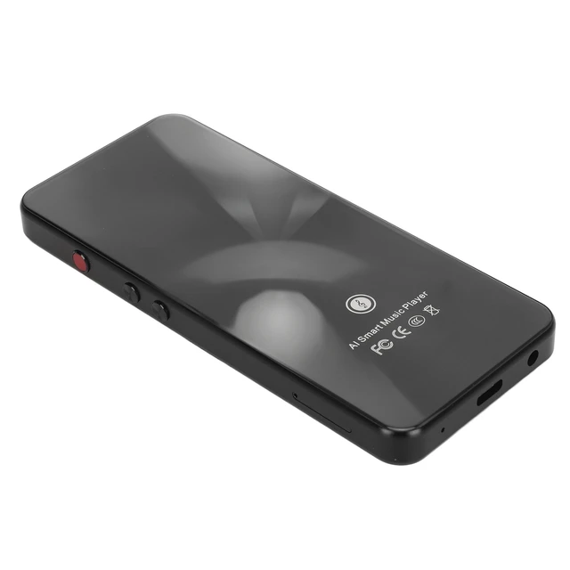 Reproductor MP4 con pantalla táctil de 5,0 pulgadas, reproductor de música  portátil con WiFi, Bluetooth, HD, para deportes, estudio, correr -  AliExpress