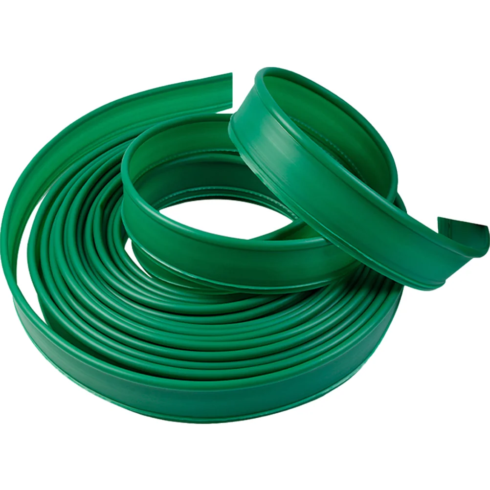 Grüner Gürtel, Gartenbordüre, Kantenzaun für Outdoor-Landschaftsbarriere, Kunststoffband