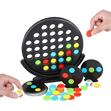 

5 In A Row Connect GameChildren Connect 5 In A Line Board Game Blue Vertical Connect Board Checkers Kids Toy