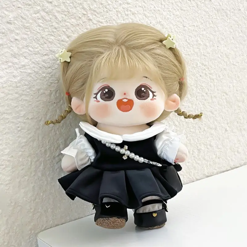 

In Stock 20cm Cotton Doll Clothes Cute Dress Children Cartoon Doll Dress-up Clothes set Cheap