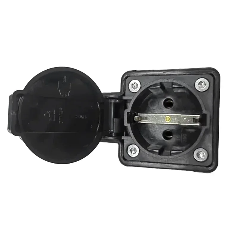 V2L Connector EV Charging Adapter V2L Discharger for Car Model 32A 7KW 1phase V2L TYPE 2 IEC62196-2 to 220V Universal EU Schuko Socket EV Car Discharger Adapter