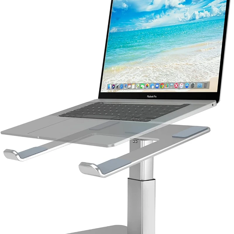 

Hot Sale Useful Ergonimic Height Angle Adjustable Lapdesks Stable Ventilated Laptop Holder Stand for Desk