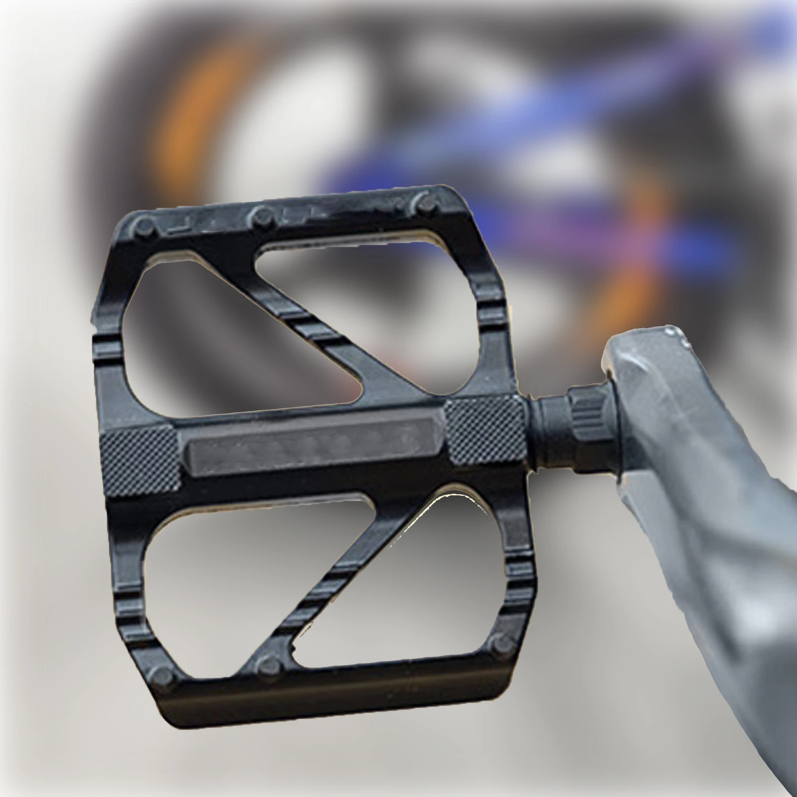 Ultralight Seal Bearings Bicycle Bike Pedals Cycling Nylon Road Pedals Flat Platform Anti-slip Bicycle Parts Accessories