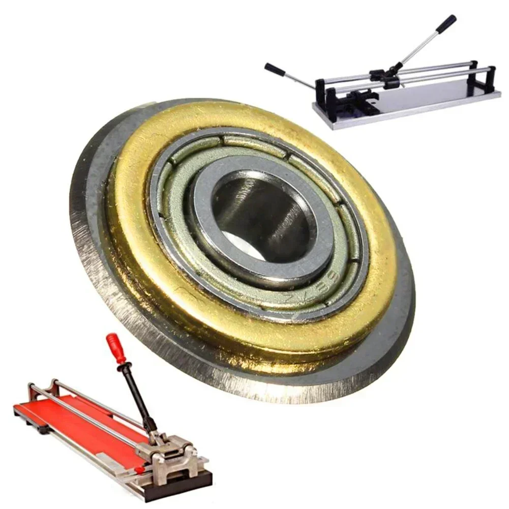22*6*6mm Bearing Cutter Wheel Carbide Tile Ceramic Glass Cutting Blade Cutter Spare Parts Power Tools Accessories
