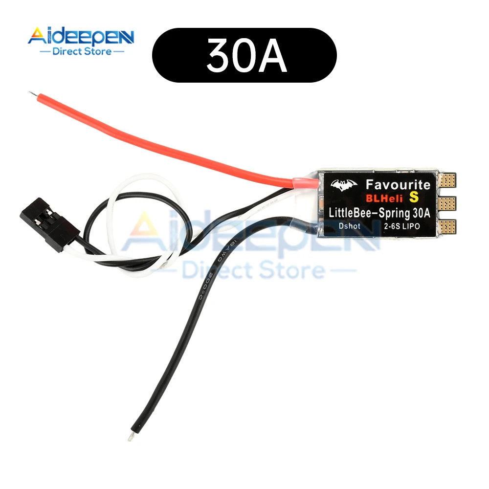 ESC 20A/30A pour drone mini multirotor LiPo 2-6S