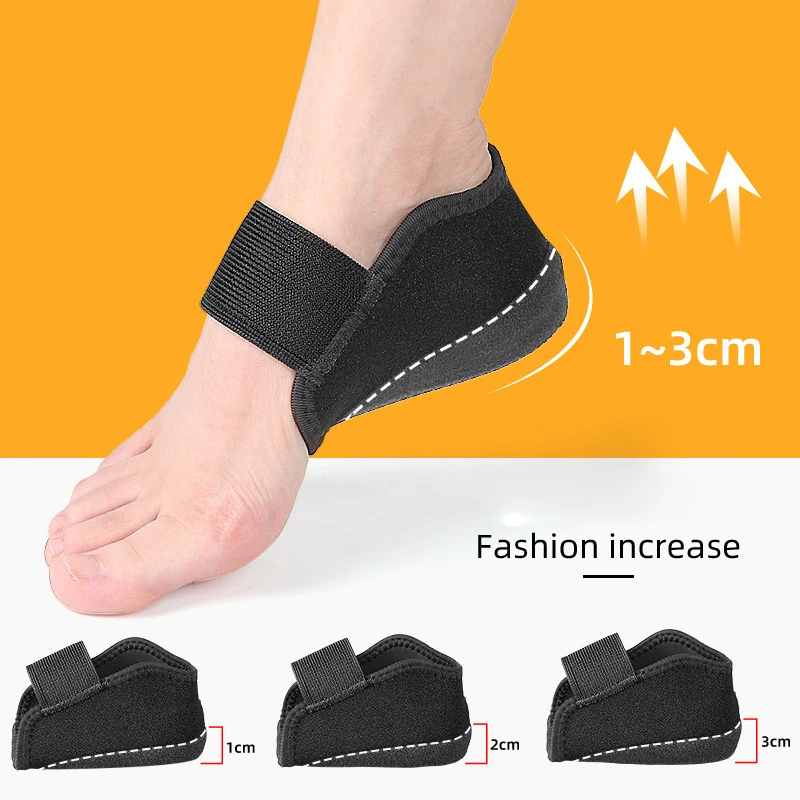 

1 Pair Silicone Heel Cup Cushion Shock Absorption Shoe Pads for Plantar Fasciitis Spurs Moisturising Foot Care Protector Inserts