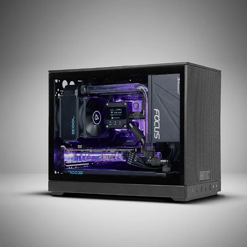 Meshroom D ITX Desktop Box Heat Dissipation Mesh Supports 3-slot