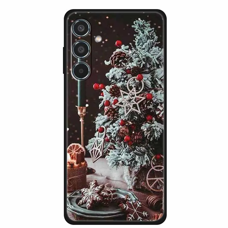 Festive Holiday Soft Silicone TPU Phone Case - Christmas Edition