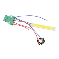 1PC Dual LED Light Board Desk Lamp Flashlight Driver Board Circuit Board DIY Accessories DC3.7V-5V 1