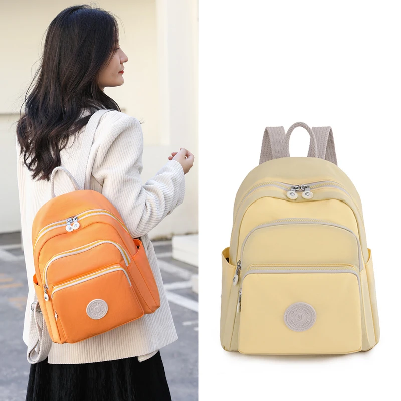 Mochila Feminina Women Backpack Girls Nylon School Bag High Quality