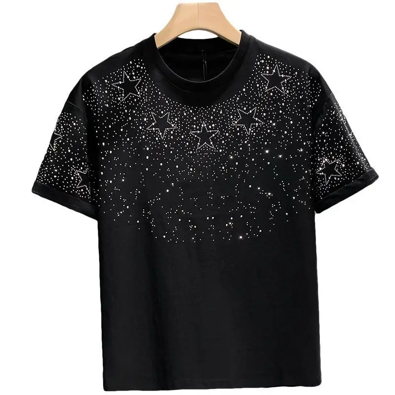 Tシャツ・カットソー AAKAM AKM Rhinestone Raglan Half Top 5SH067 AAKAM Rhinestone Graphic Raglan Half Top 5SH065 Tシャツ