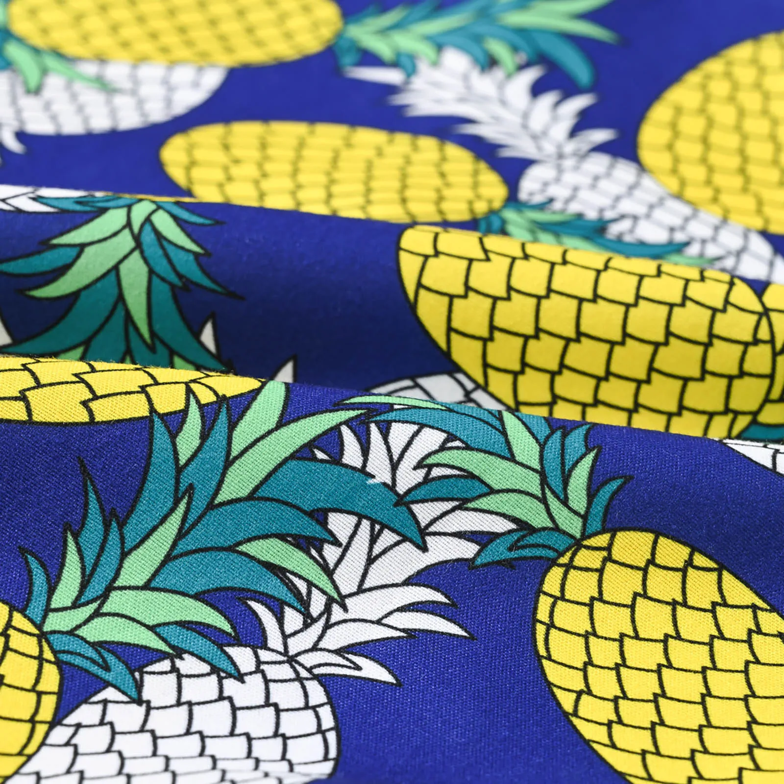 Jungen lässig Hawaii-Stil Kostüm Set Kurzarm Print Shirt mit Shorts Eimer Hut Sommer tropischen Strand Urlaub Outfit – Detail 18