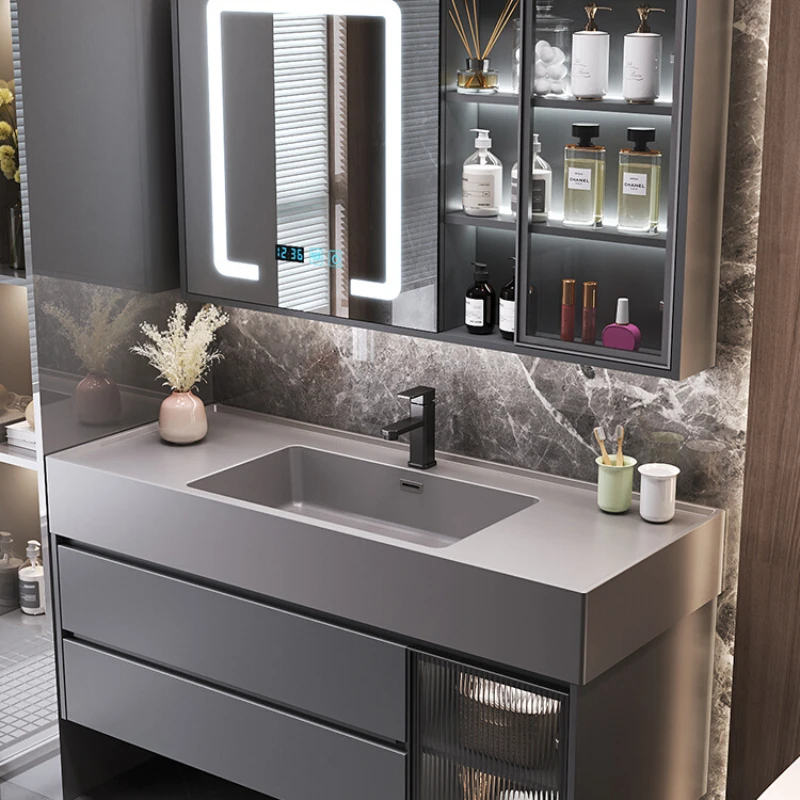 Home Improvement Tools Complete Washbasin Cabinet Bathroom Desk Washbasins Bathrooms Furniture Badkamerkast Set Full Bathroom