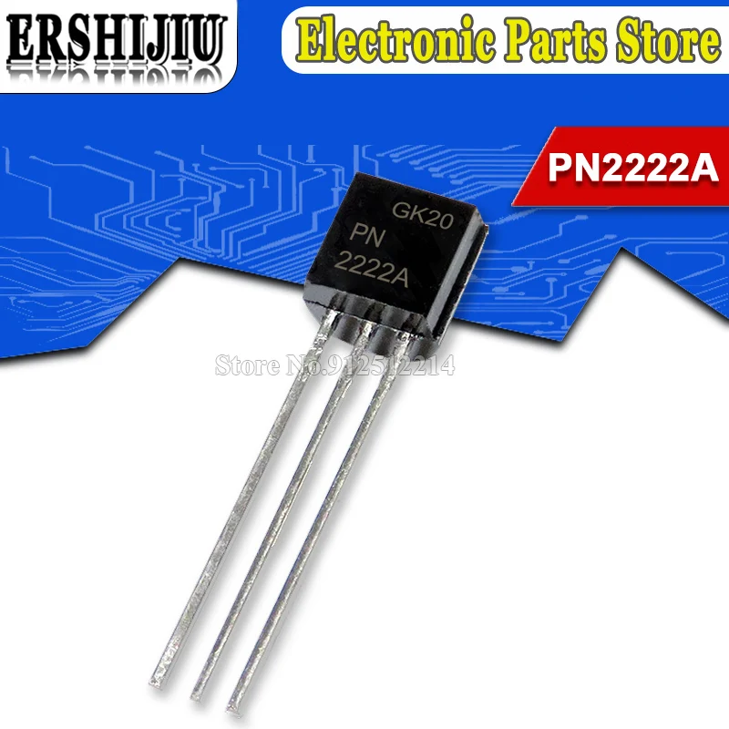 100pcs Pn2222a Pn2222 To-92 To92 Transistor New And Original ...