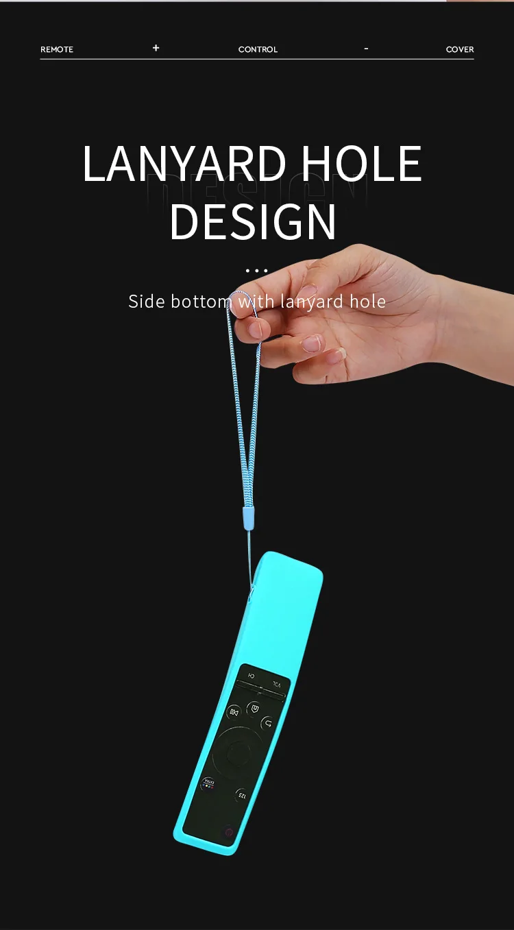 Remote cover navy blue